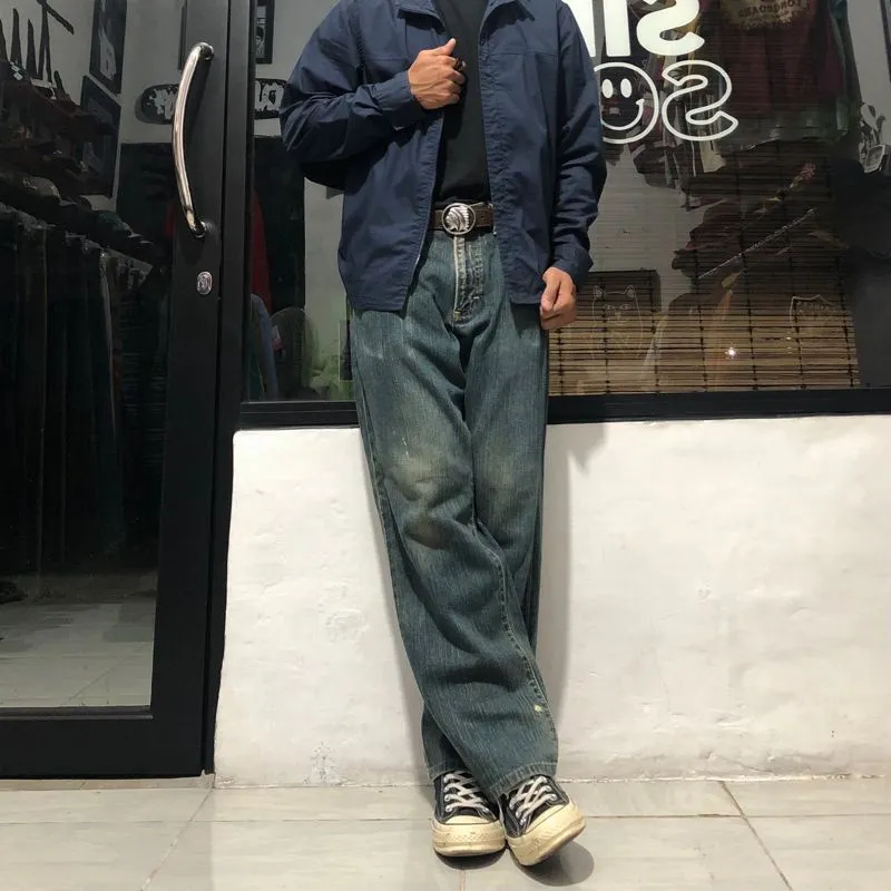 Celana panjang wrangler usa retro jeans photo 1