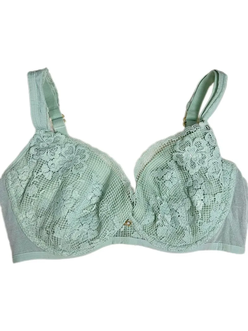 (Beli 1 Gratis 2) Marie One Mint Lace Bra 36/F80 Size M photo 1