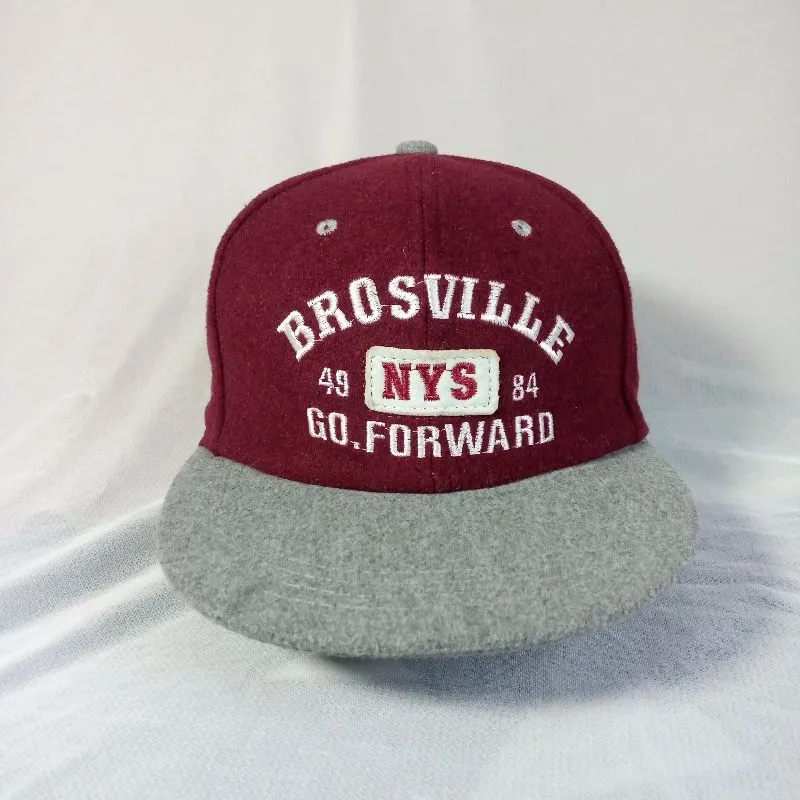 Topi Snapback Bronsville NYS Go Forward Wool Millitage photo 1