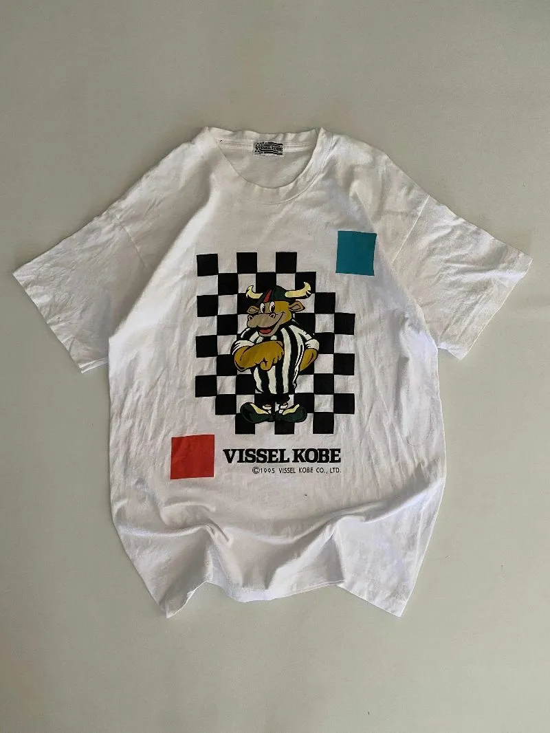 KAOS TSHIRT VINTAGE 90S JAPAN J1 CLUB VISSEL KOBE photo 1