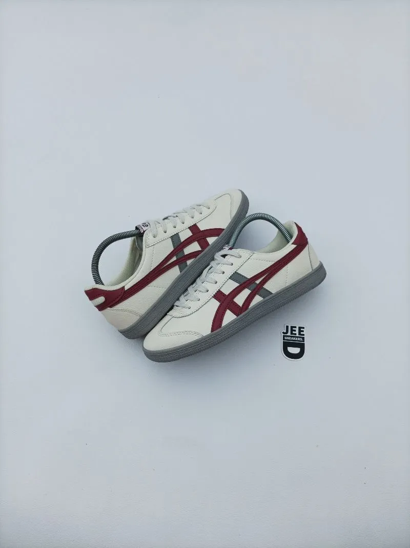 Onitsuka Tiger Tokuten White Burgundy Grey photo 1