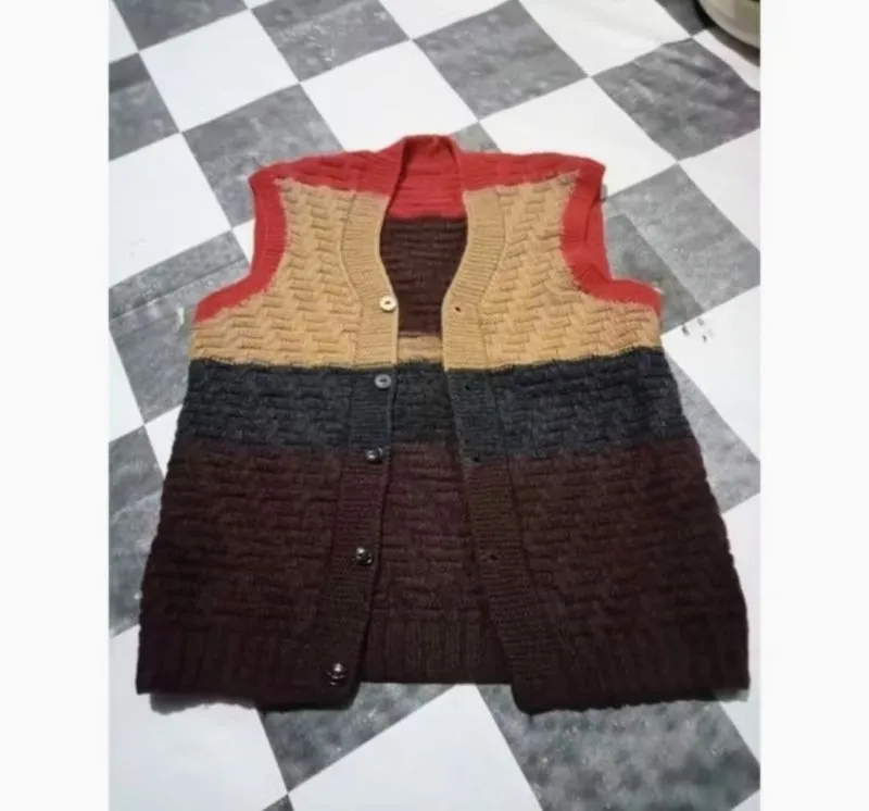 Vest rajut unisex photo 1