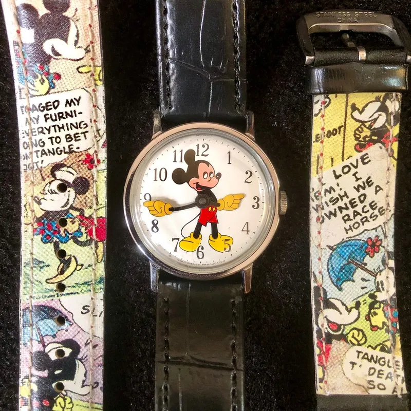 Disney Vintage Casual Pria silver photo 1