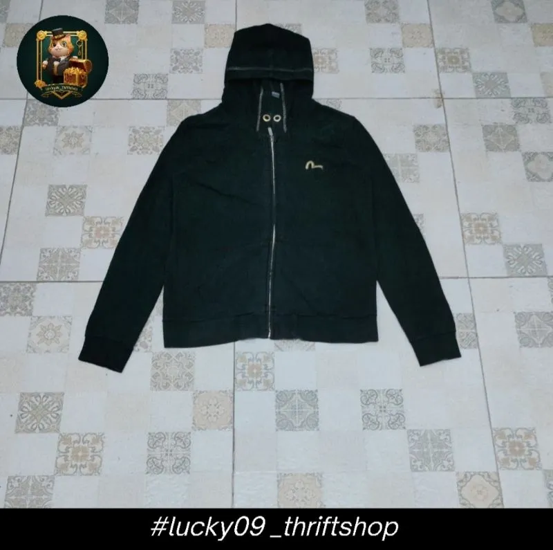 EVISU ziper hoodie photo 1