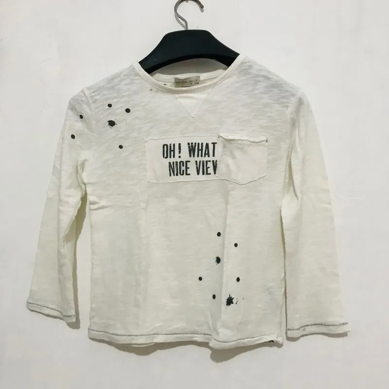 Baby Tee ZARA Original Y2k photo 1