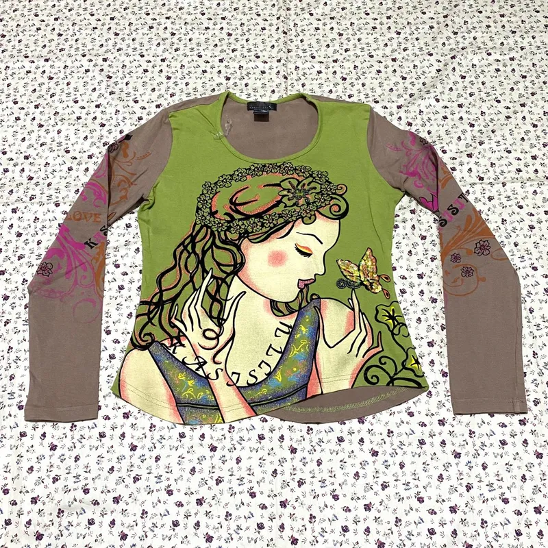 vintage rare custo barcelona lgslv top photo 1