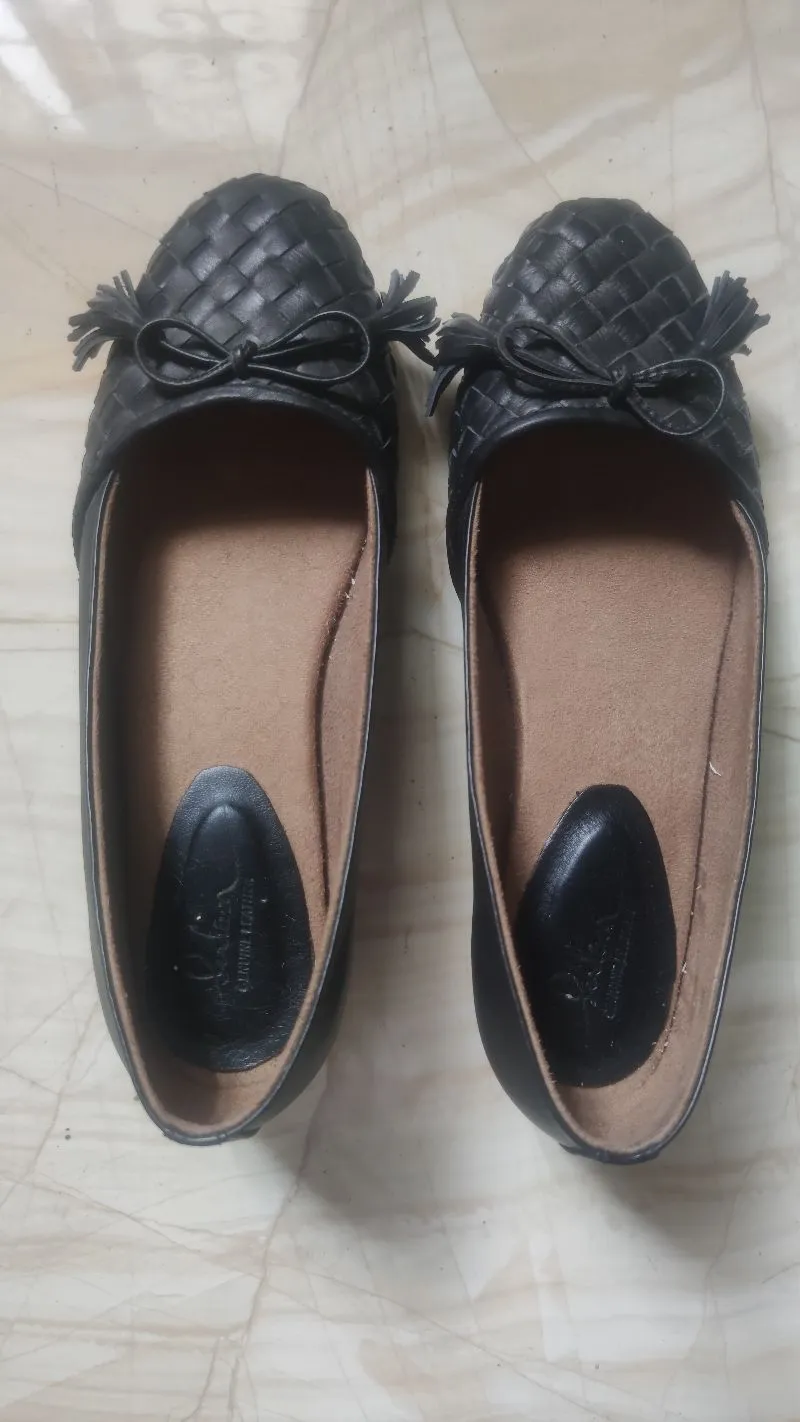 Sepatu Serlium Leather Hitam Kulit Asli Sz 43 photo 1