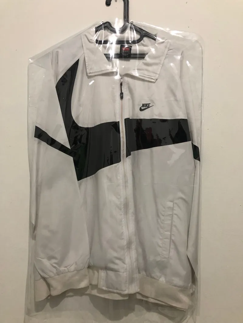 Nike Vintage Y2K Track jacket Pria white