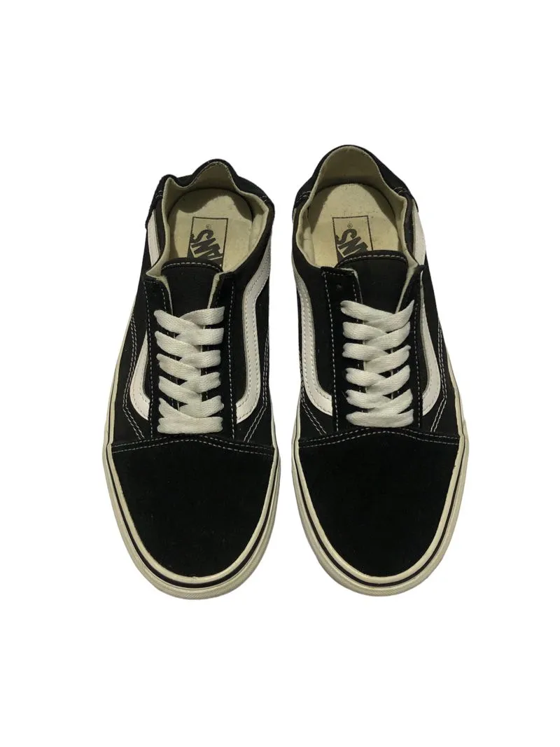 Vans oldskool black white mule sneaker photo 1