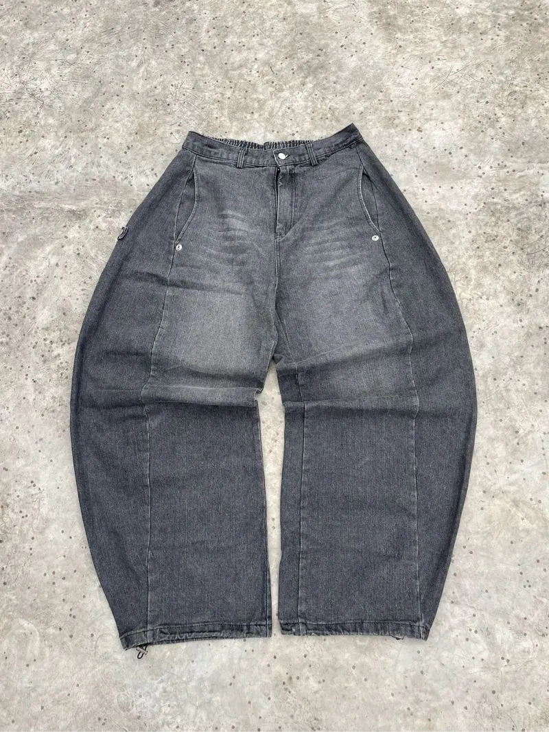 Garment x raw row baggy Jeans black - 2000s photo 1