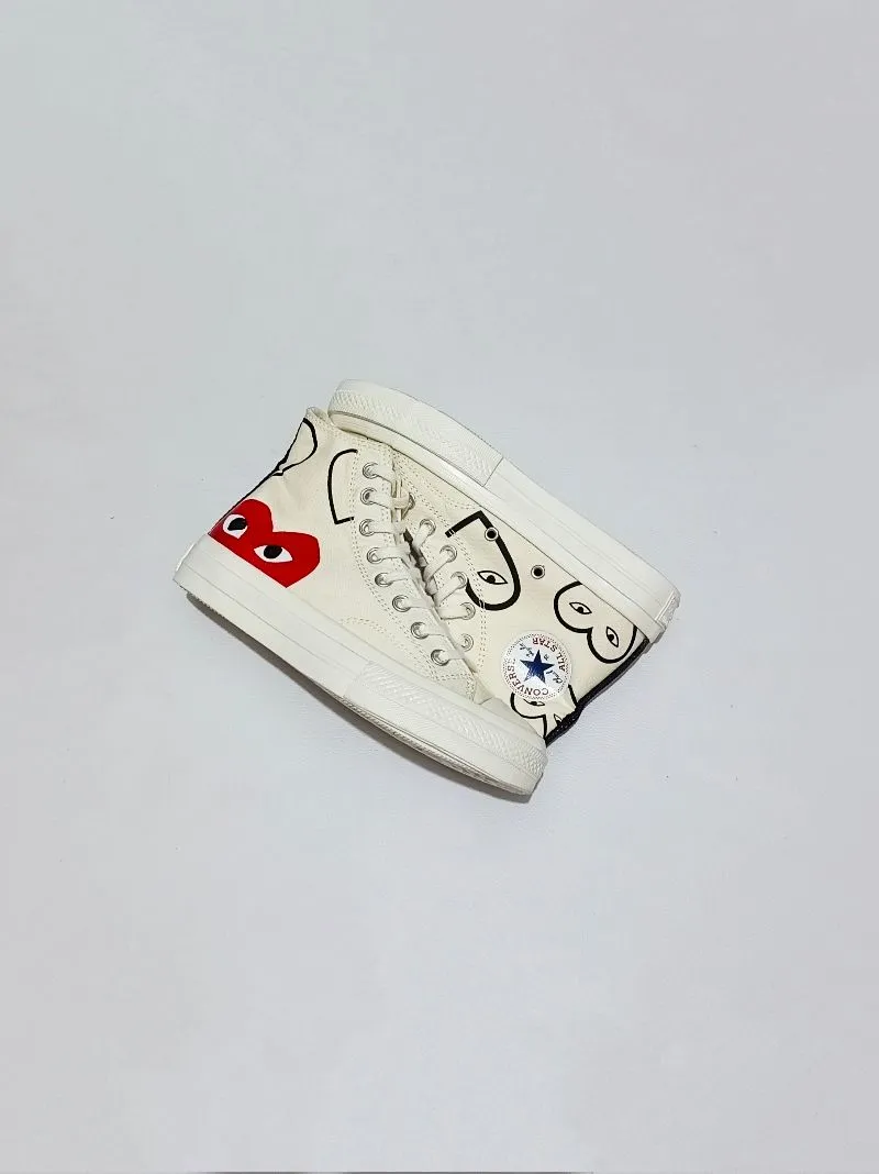 Converse x CDG Play Chuck 70s MultiHeart photo 1