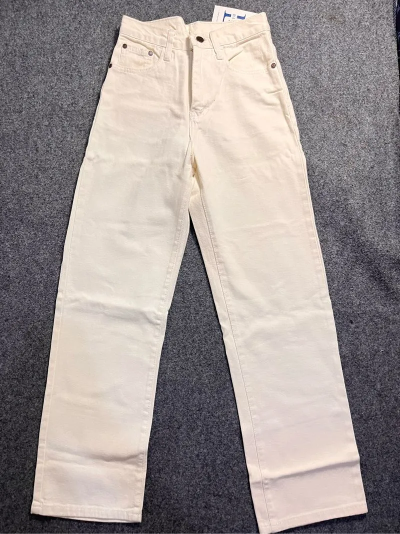 skinny jeans, warna beige.  photo 1