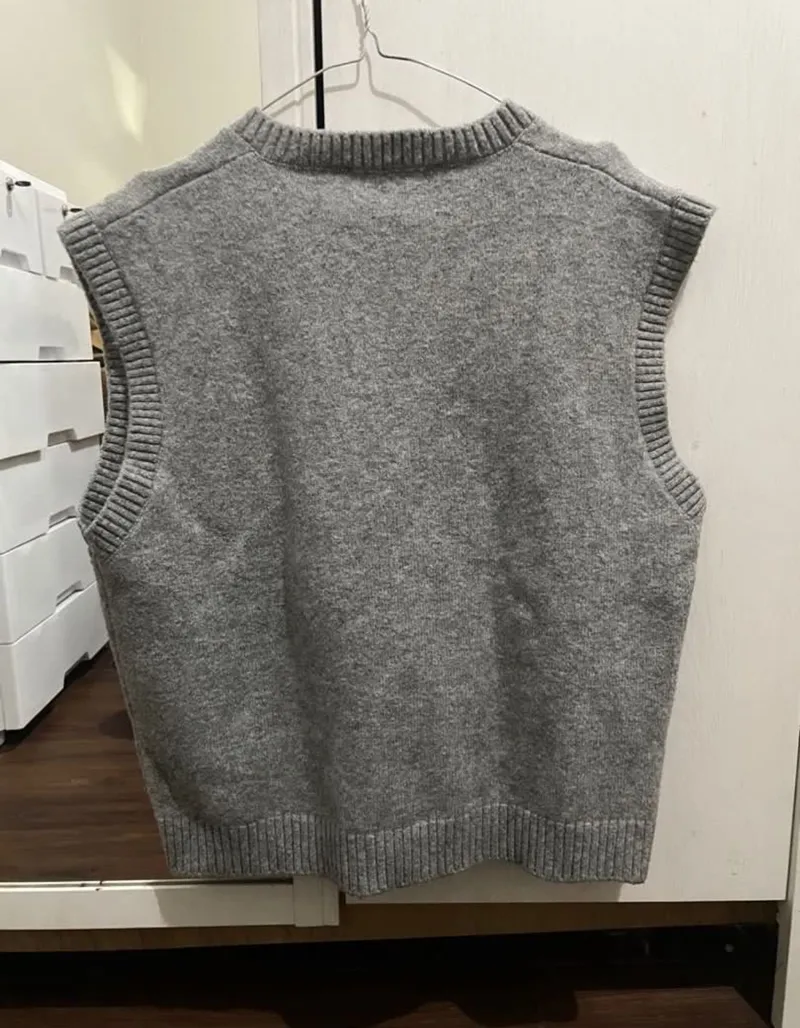 ZARA Casual Vest Wanita gray