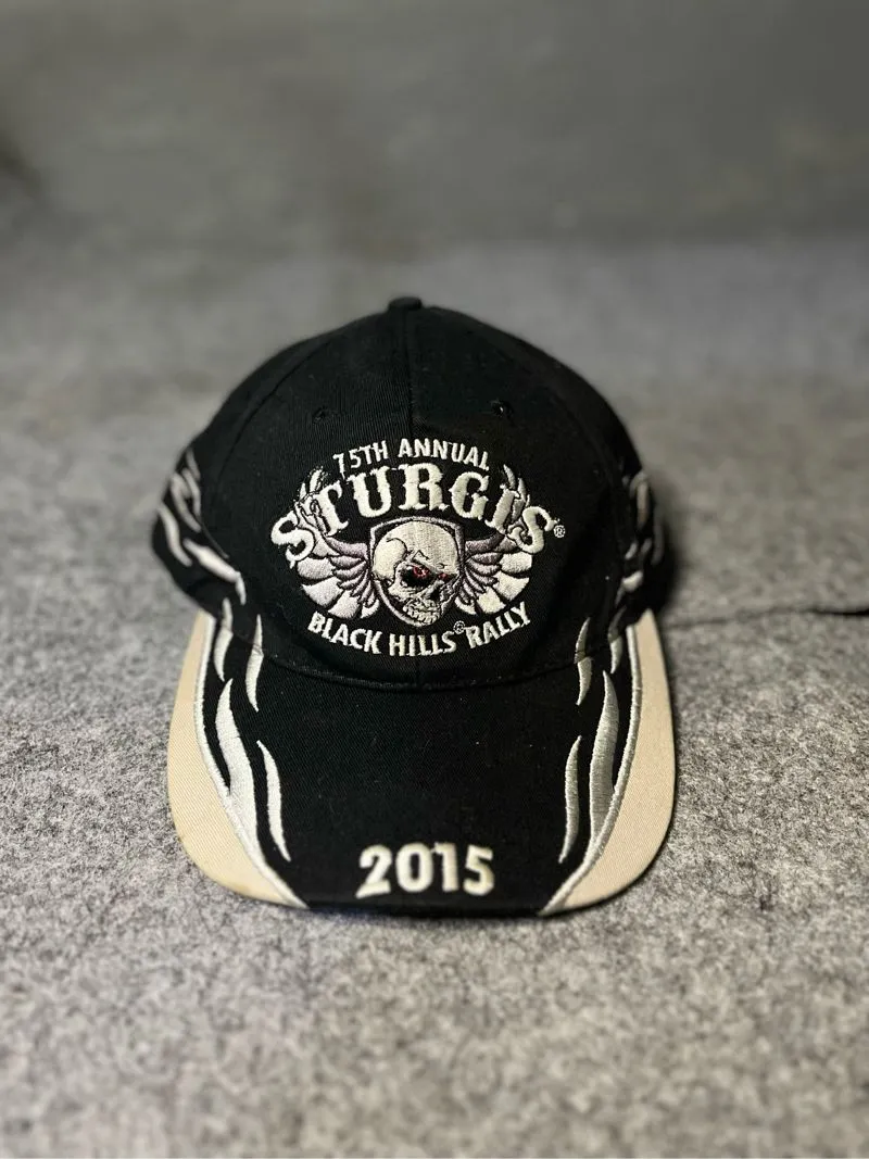 Vintage Hat Pria black photo 1