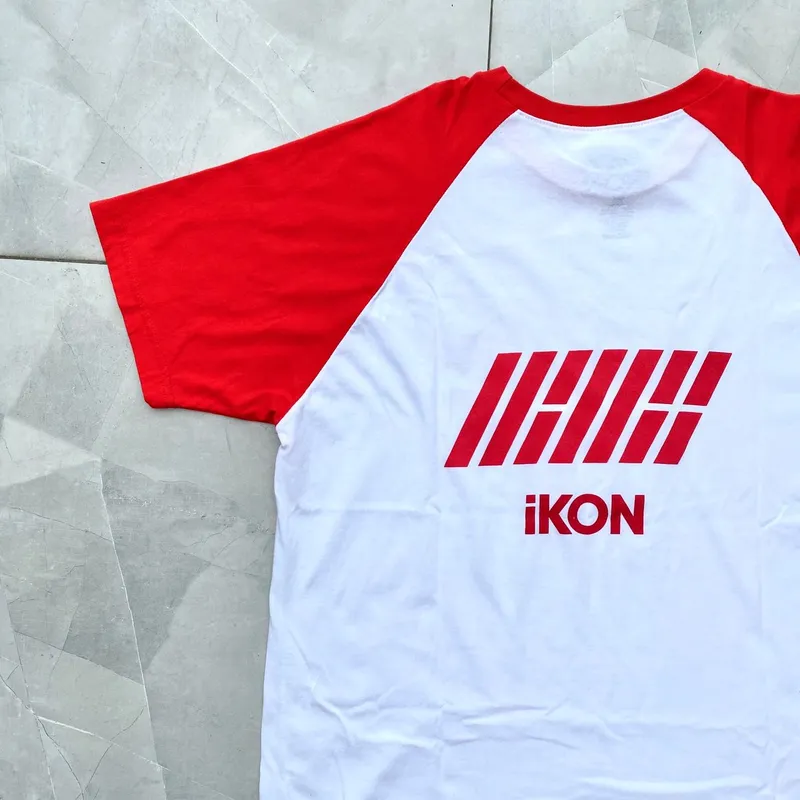 Indie Casual T-shirt Pria white red photo 1