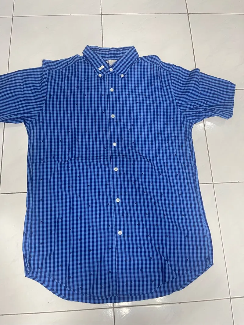 KEMEJA UNIQLO KOTAK KOTAK MOTIF photo 1