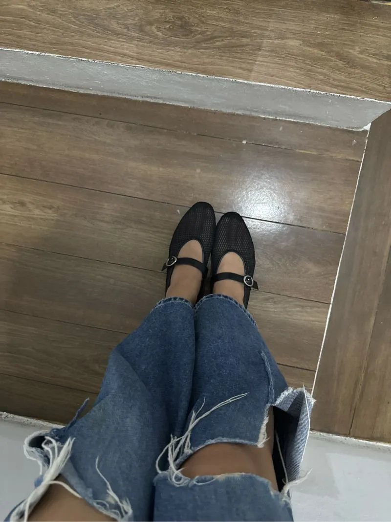 ALDO Mesh Flat Shoes photo 1