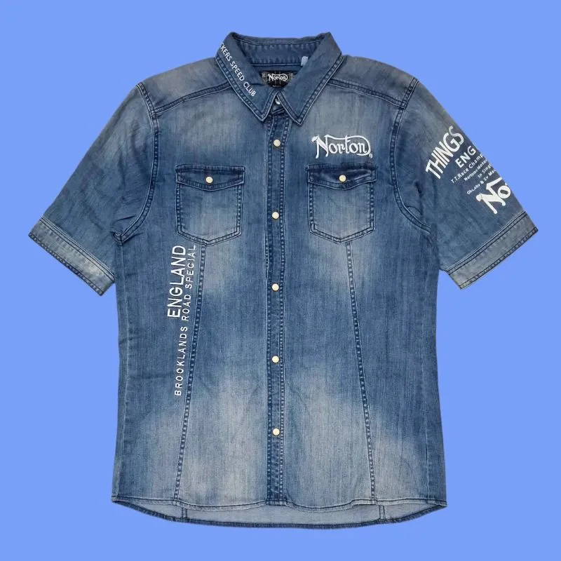 Kemeja Norton not ben davis, von dutch photo 1