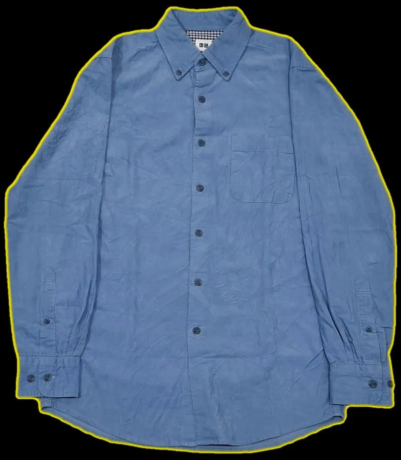 Kemeja corduroy uniqlo photo 1