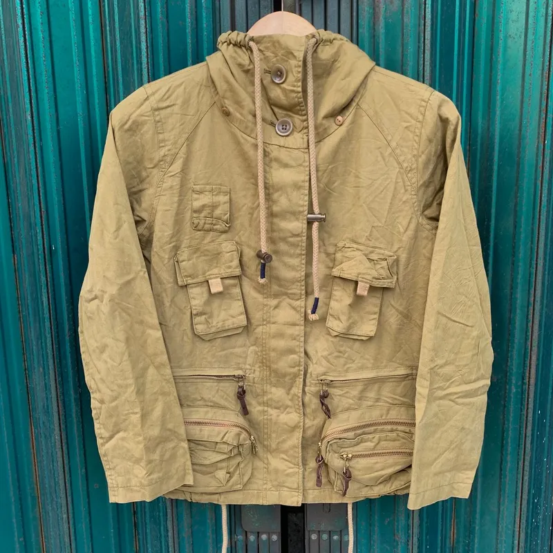 Avirex Streetwear Avant Garde Windbreaker Pria brown photo 1