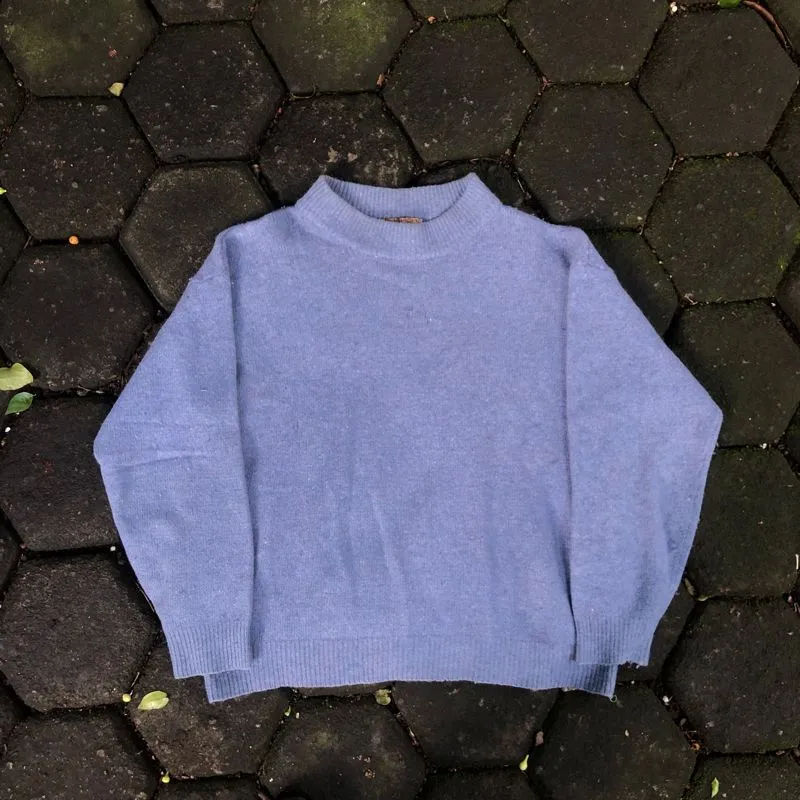 Light blue knit sweater  photo 1