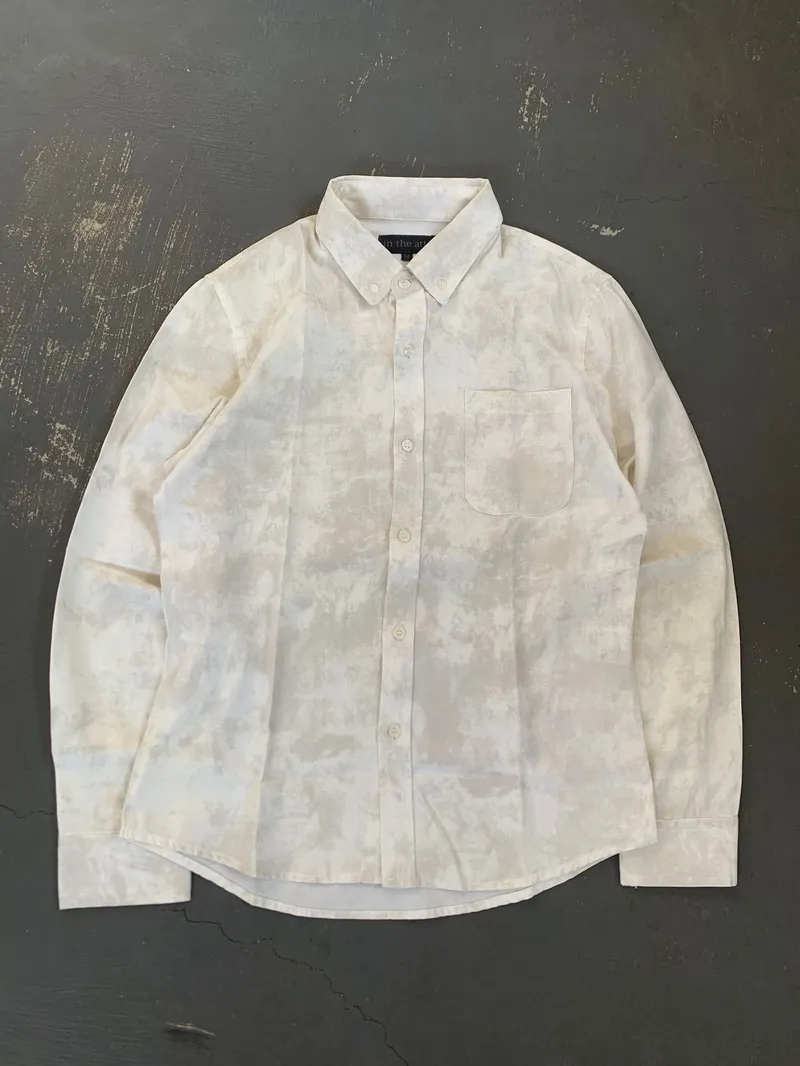 In the Attic Y2K Avant Garde Formal shirt Pria white photo 1