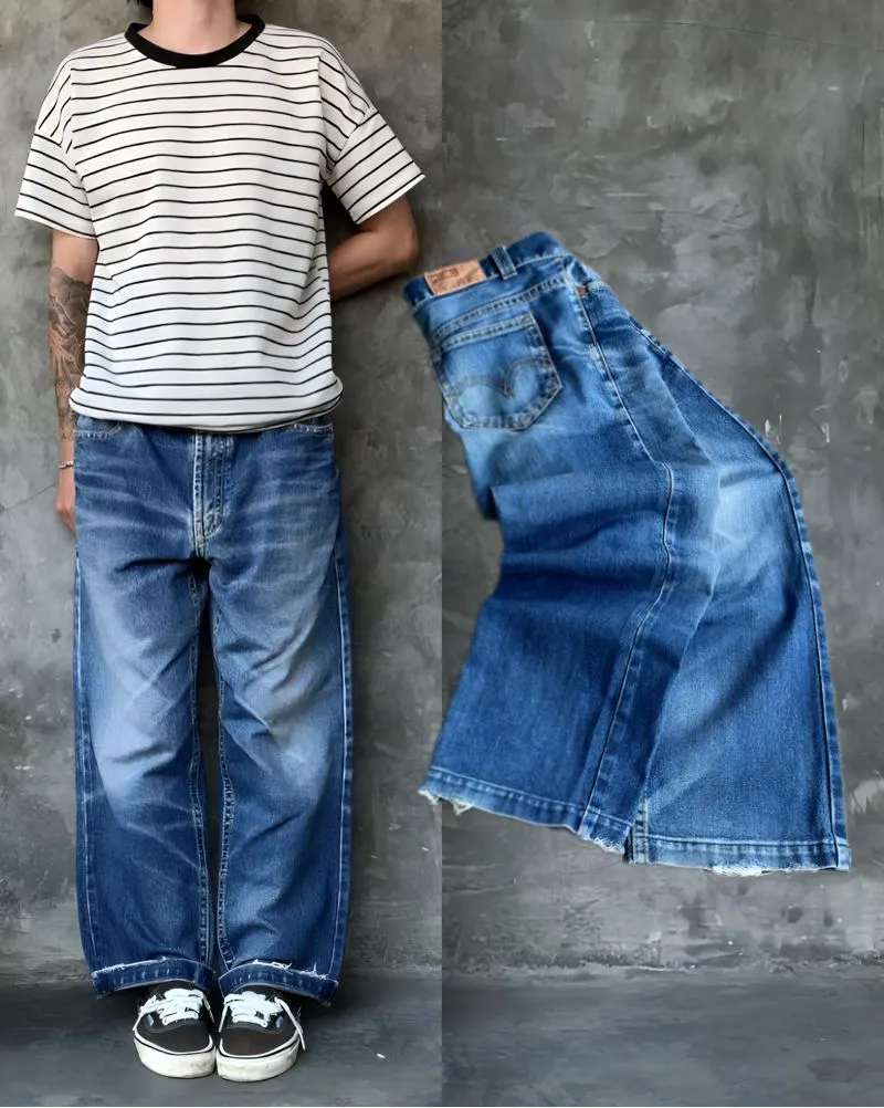 BLUE WASHED JEANS photo 1