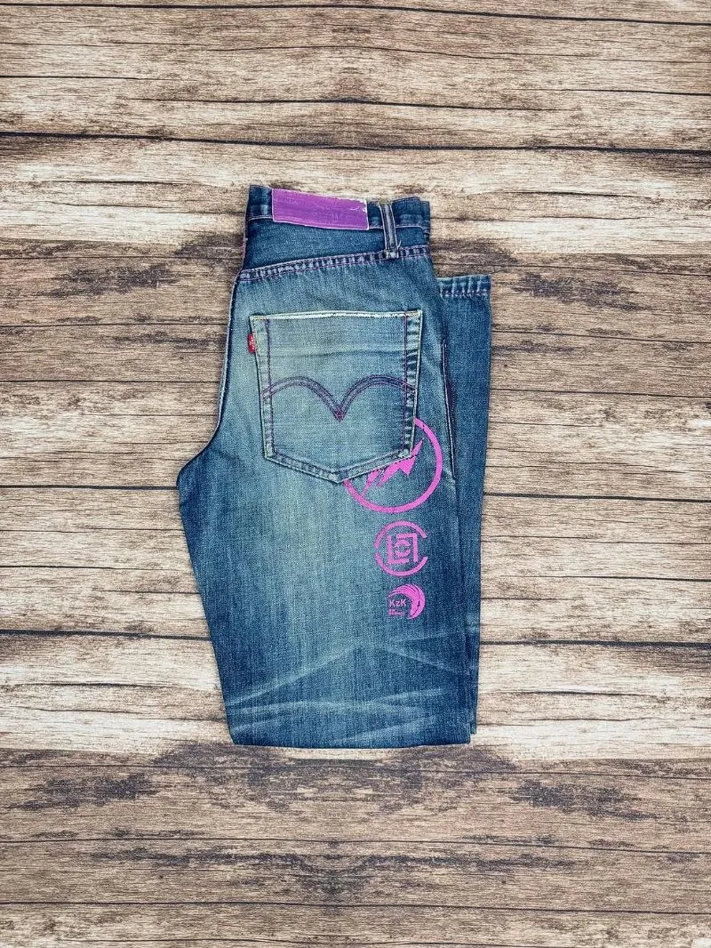 levi’s 505 japan x fenom x cloth denim long pants #JLLP377 photo 1