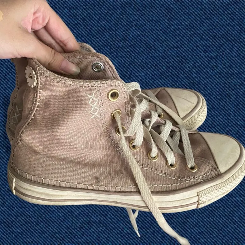 converse brown high photo 1