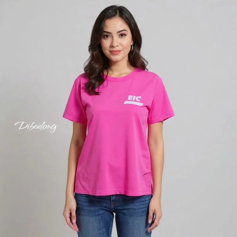 Kaos pendek jersey pink photo 1