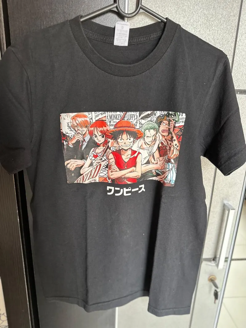 Casual T-shirt Wanita white black photo 1
