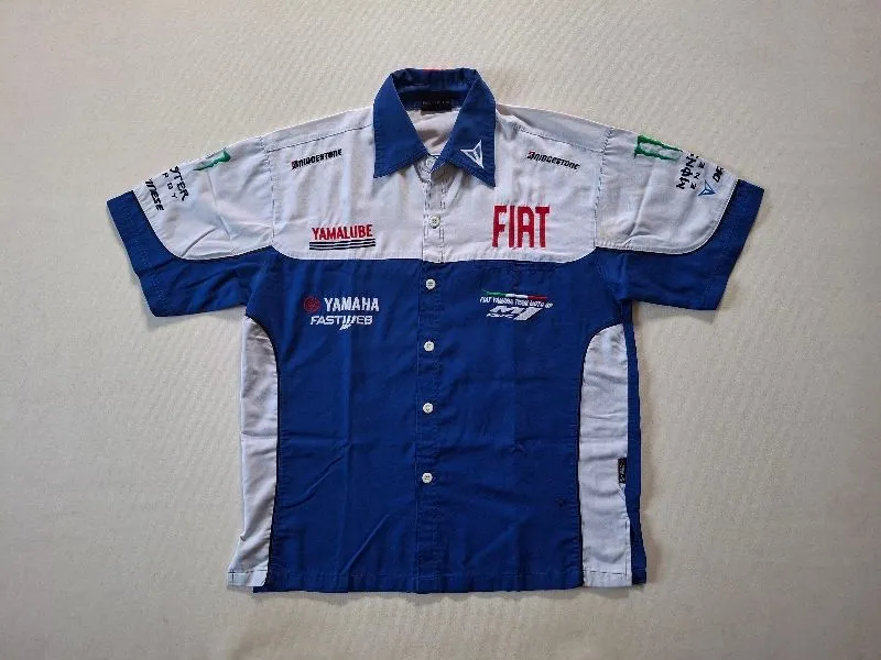 KEMEJA FIAT YAMAHA TEAM MOTO GP VALENTINO ROSSI photo 1