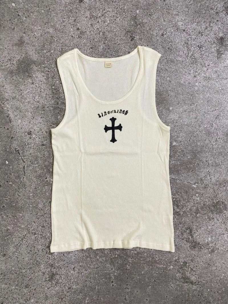 Euro 135 effect cross tanktop photo 1