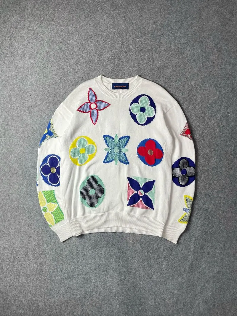 LOUIS VUITTON FLOWER MONOGRAM ZICO KNITWEAR photo 1