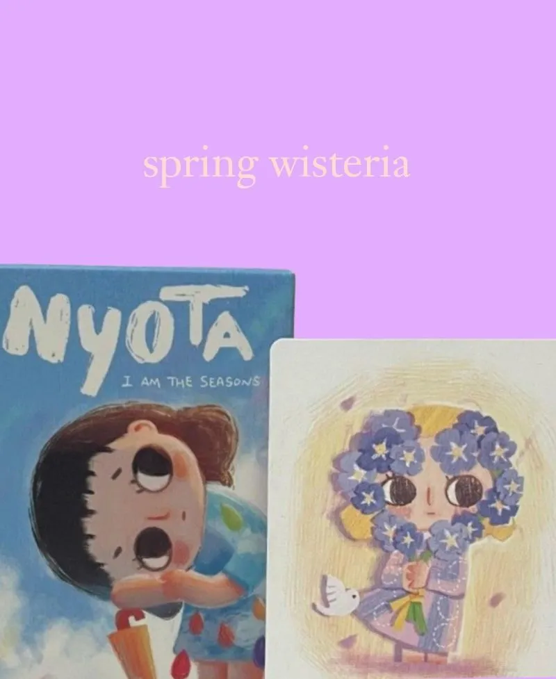 POPMART NYOTA iam the seasons - SPRING WISTERIA photo 1