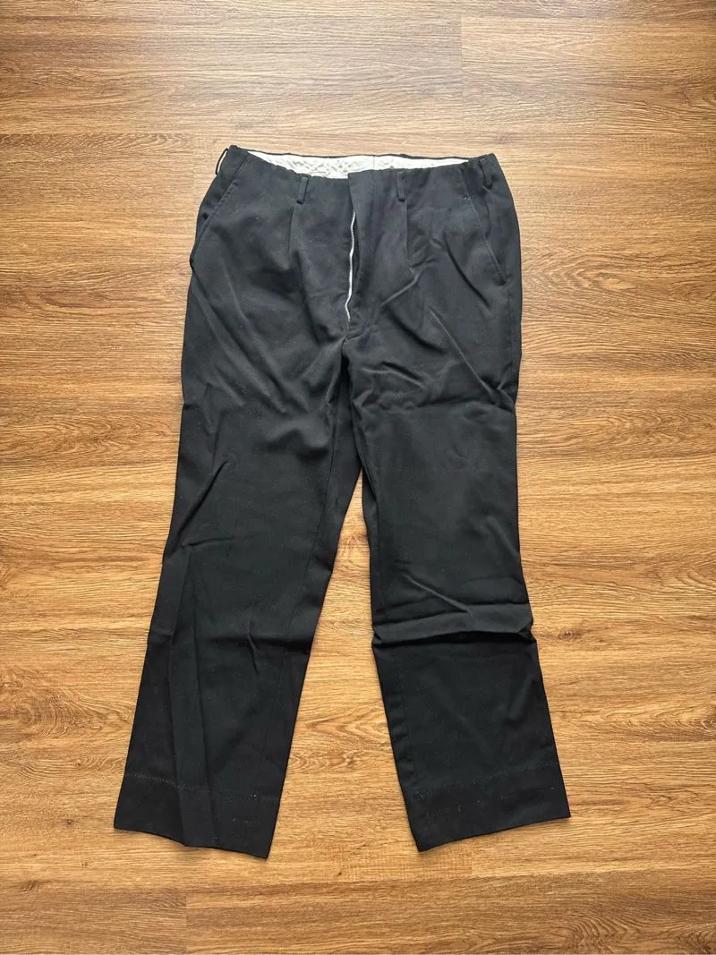 Bootcut Black Trousers  photo 1
