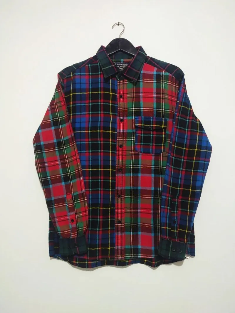Patchwork Flannel Shirt Uniqlo  photo 1