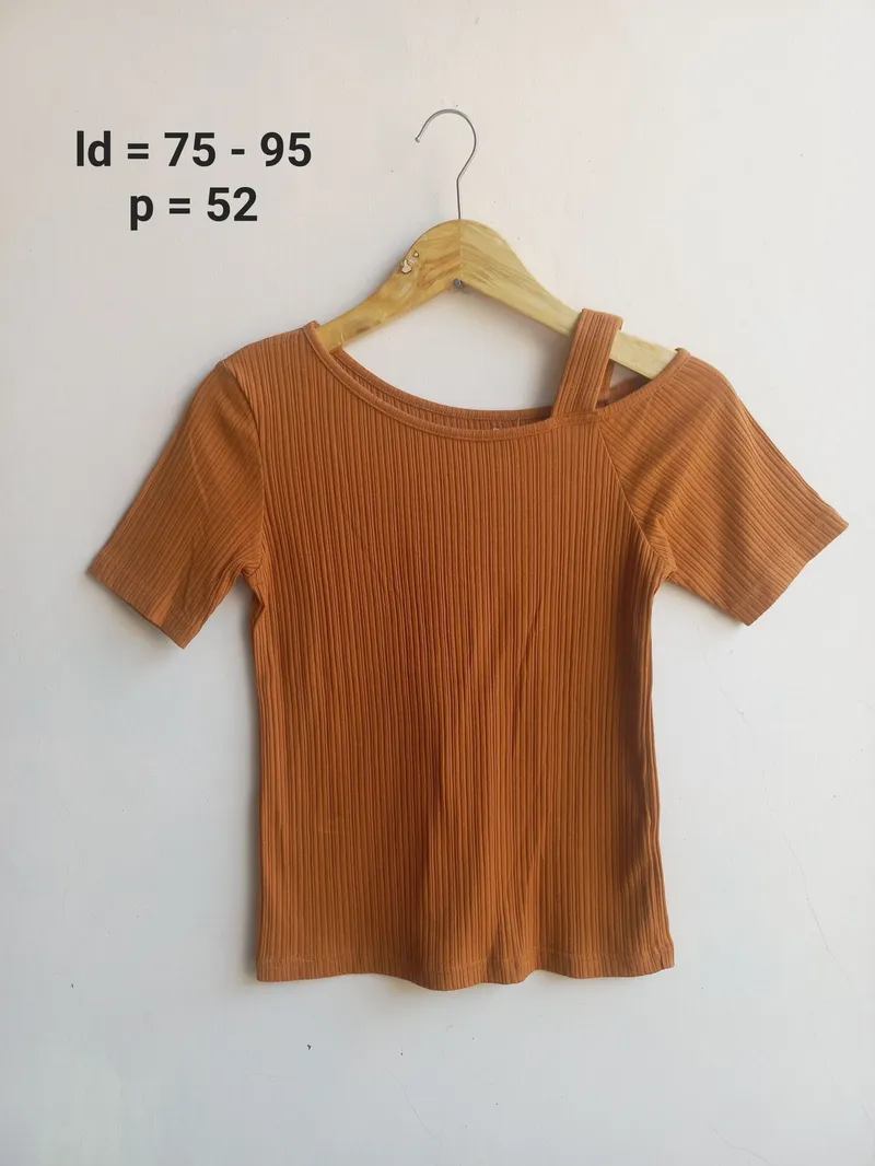 Coquette Shirt Wanita brown photo 1