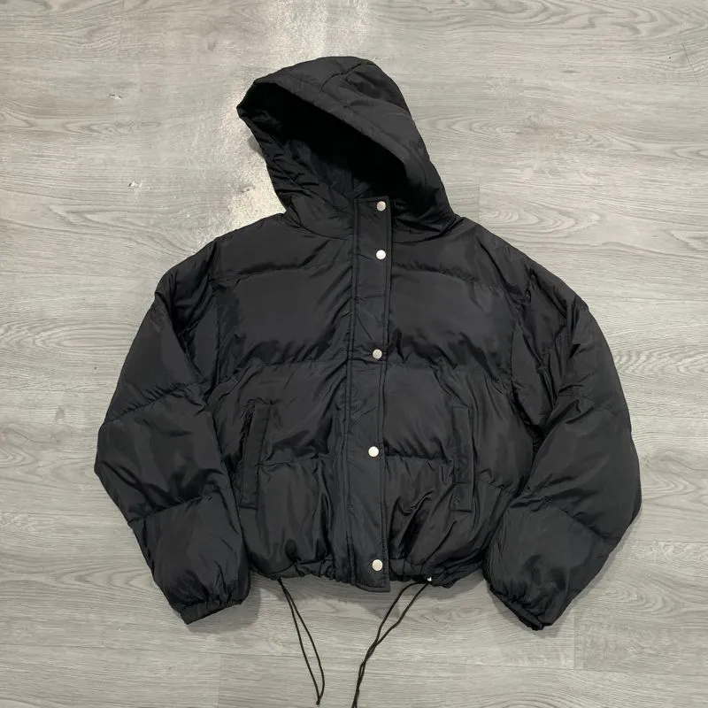 CHIP-CLIP MINI FLUFFY CROPPED PUFFER DOWN JACKET Preloved