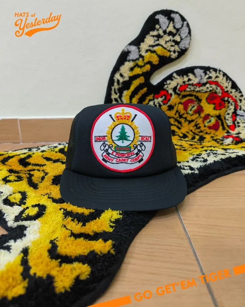 Topi Borden E principio army cadet vintage trucker hat photo 1