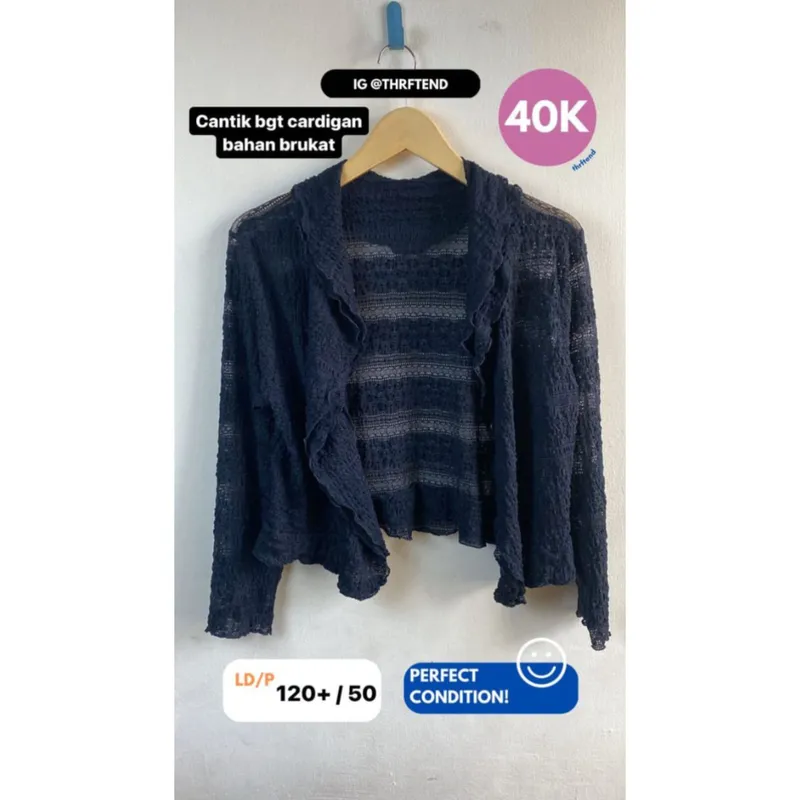 cardigan no kancing ya✨ photo 1