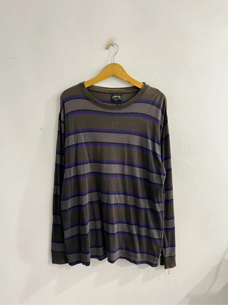 Stussy Striped Longsleeve Tee photo 1