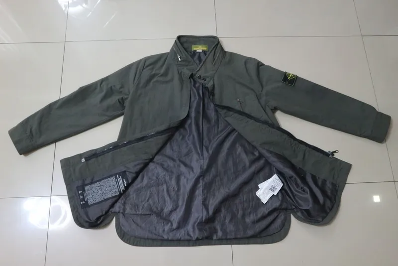 Stone Island Streetwear Casual shirt Pria green photo 1