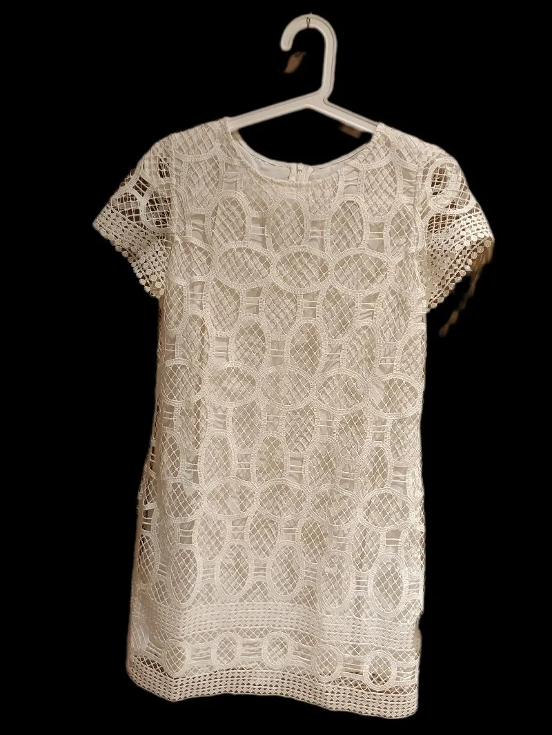 Mango Dress ( WHite) lapis brokat photo 1