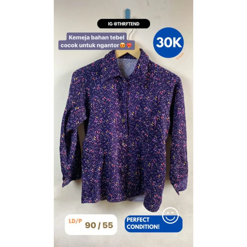kemeja vintage!😍 photo 1