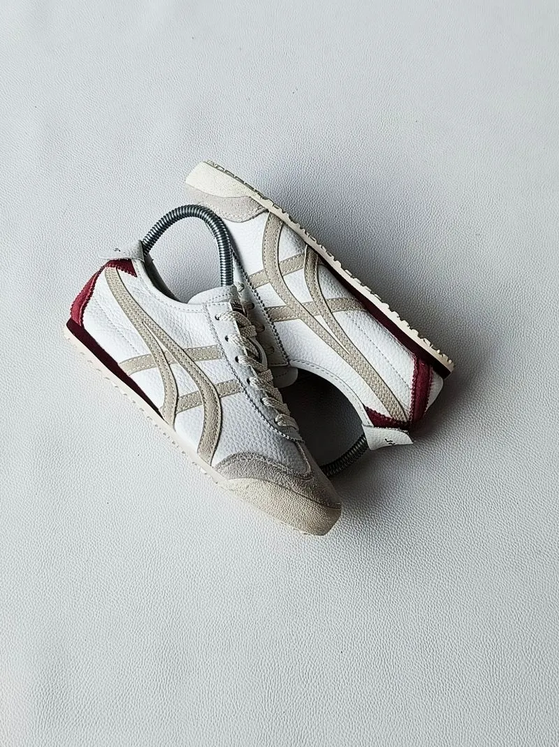 Onitsuka Tiger Mexico 66 White Cream Burgundy photo 1