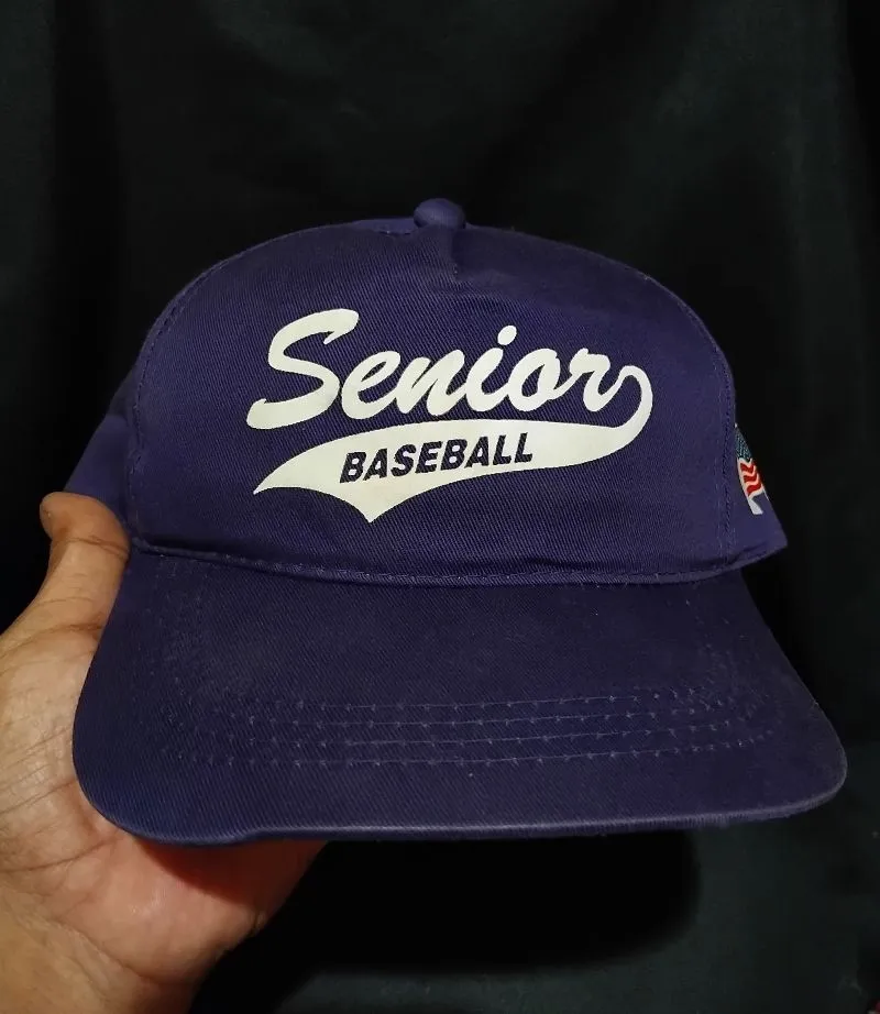 Vintage Sportswear Hat Pria purple photo 1