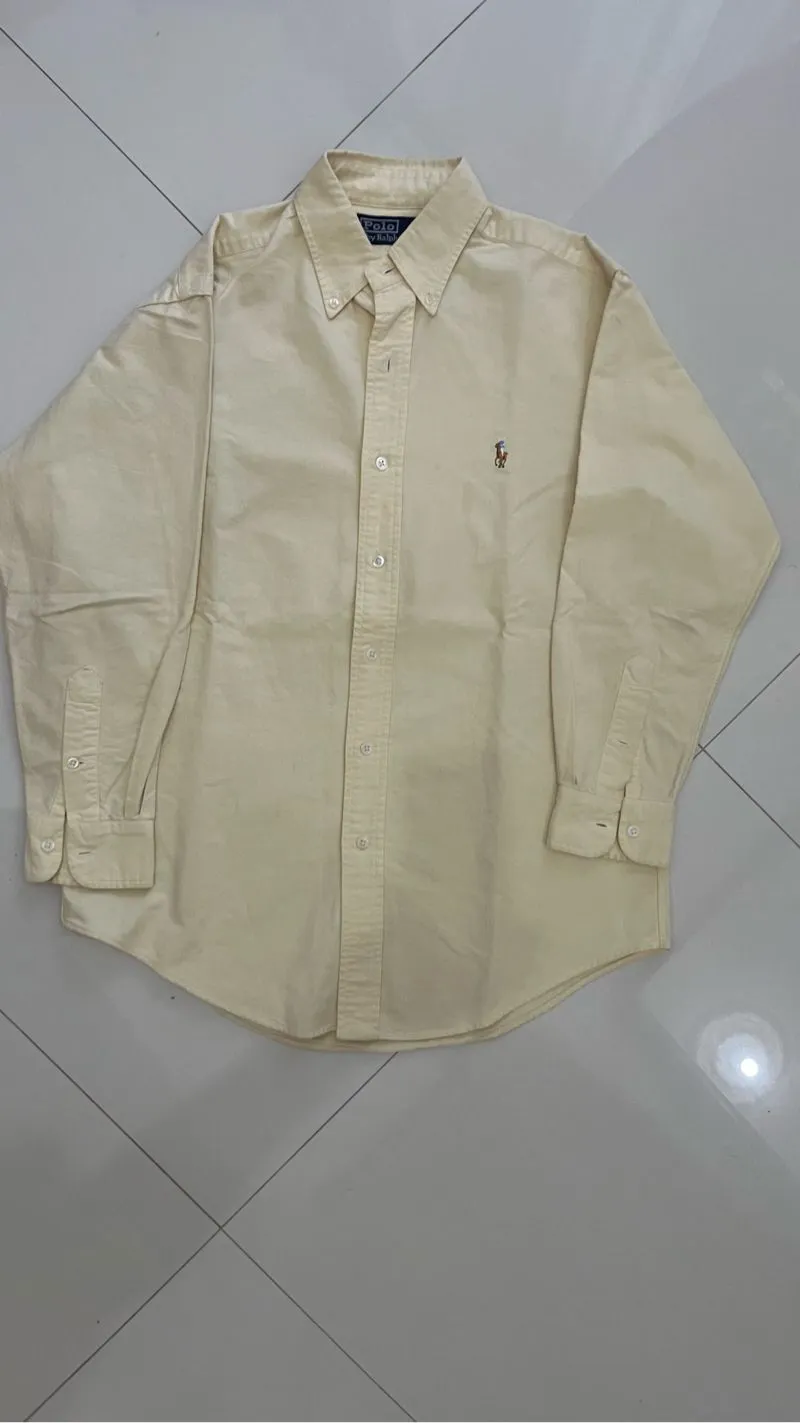Kemeja ralph lauren kuning photo 1