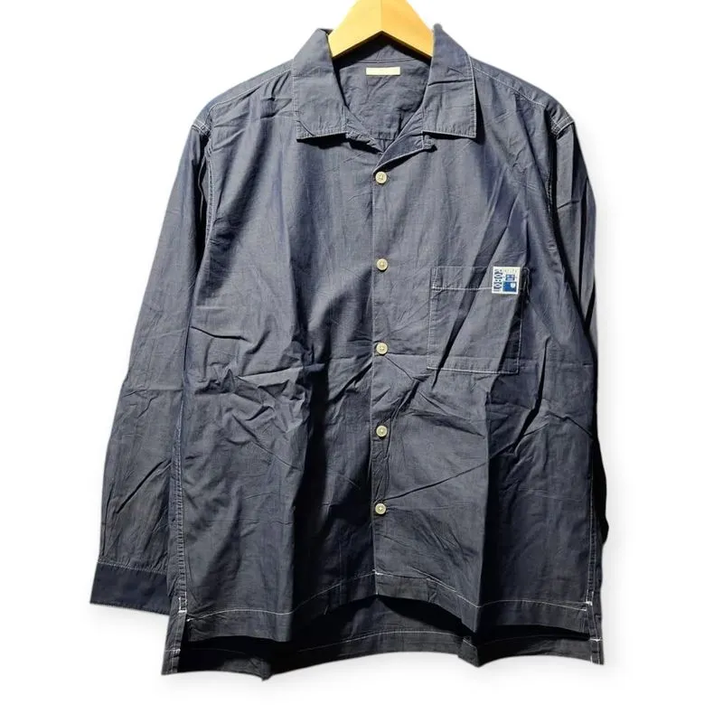 GU OPEN COLLAR LONG SHIRT | KEMEJA | GS 3 photo 1