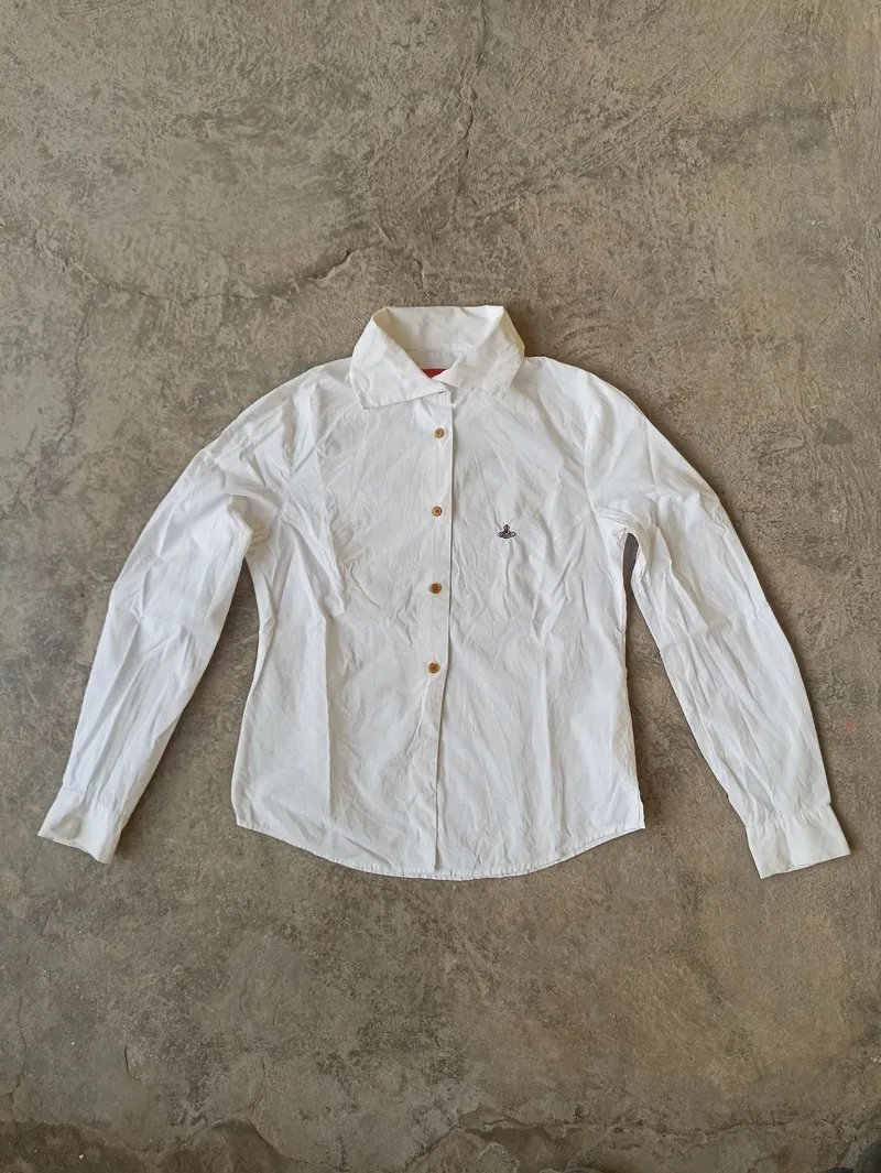 Vivienne Westwood Casual Shirt Wanita white photo 1